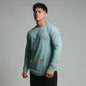 Men's Splice Solid Breathable Fitness Shirt