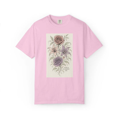 Summer Loose Short Sleeves T-shirt Men's And Women's Round Neck