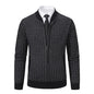 Men's Sweater Coat Cardigan Long Sleeve Knitted Thickened Warm