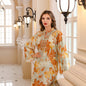 Summer Gown Dress Printed Dress