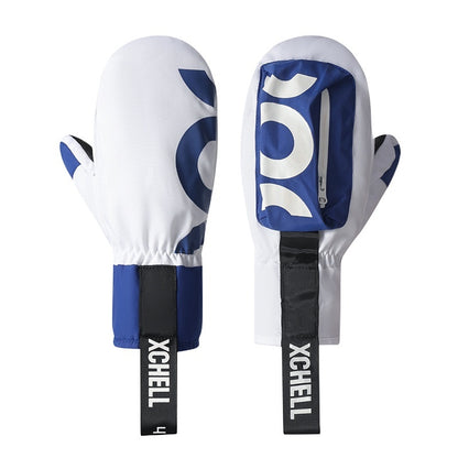 Ski Gloves Men's And Women's Waterproof Thickened Warm