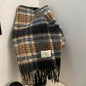New Fashionable Plaid Scarf For Women