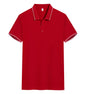 Polo Shirt Short Sleeve Lapel Printing Overalls