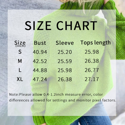 Loose Fit Mock Turtleneck Sweater For Women, 2025 Fall Trendy Long Sleeve Knit Pullover Tops