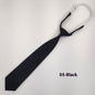 Solid Color Navy Blue Tie Men's Tie