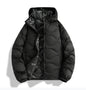 Men's Down Jacket Winter 90 White Duck Down Stand Collar Thickened Graphene Warm Jacket Coat Women