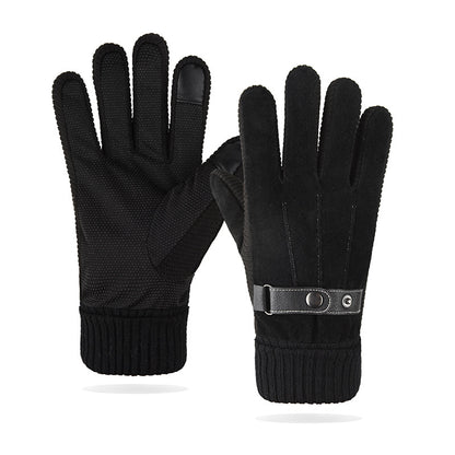 Thermal, Touchscreen-Enabled Windproof Gloves For Outdoor Cycling In Fall And Winter