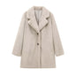 Women's Cross-border Street Fashion Effect Faux Fur Coat Jacket