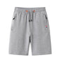 Mens Cropped Pants Summer Knitted Casual Shorts For Sports