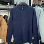 Casual Half Zipper Thermal Knitwear Coat
