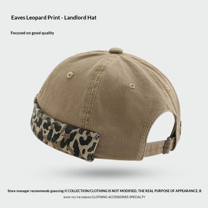 American-style Niche Leopard-print Streetwear Hat