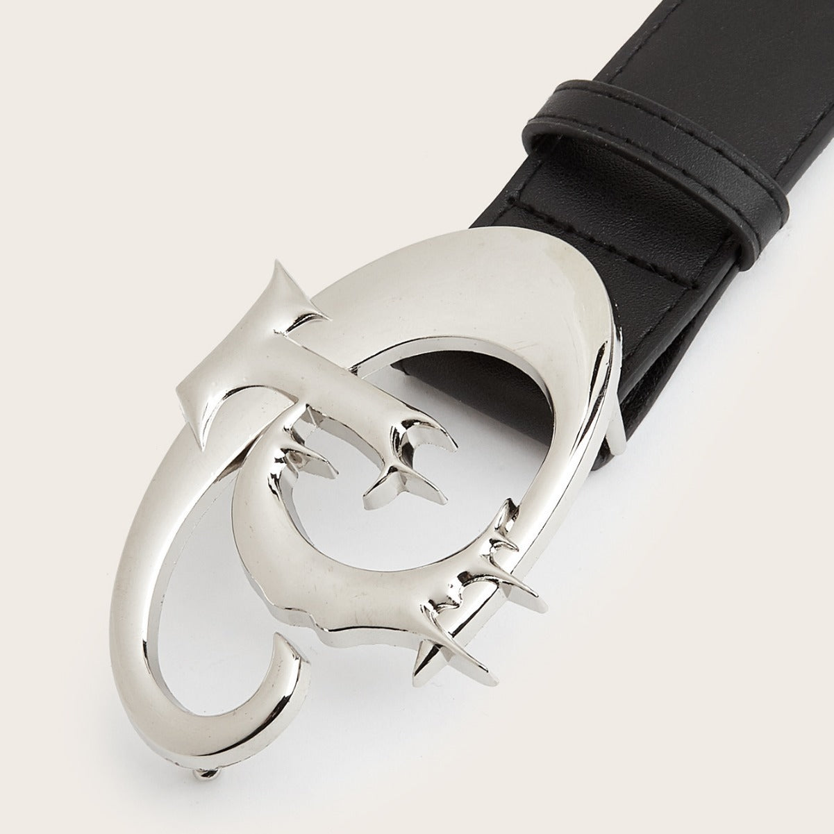 Jeans Belt Decoration New Versatile Casual Belt Smooth Buckle
