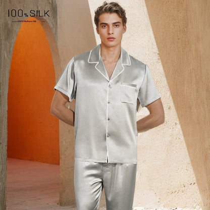Mumi Heavyweight Silk Pajamas For Men