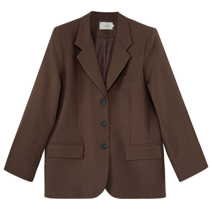 Korean Casual Long Sleeve Suit Coat Women