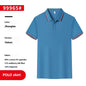 Embroidered Short Sleeved Polo Shirt With Collar For Workwear