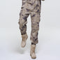 Outdoor Men's Fleece Soft Shell Pants Breathable And Windproof Wear-resistant