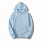 Solid Color Hooded Sweater For Men And Women