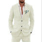 Men's Suit Wedding Party Suit Slim Fit Casual Coat Trousers