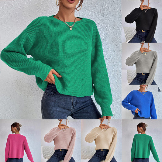 Autumn And Winter New Short Sweater