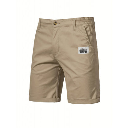 Solid-color Cargo Pants In A Work-style Desig