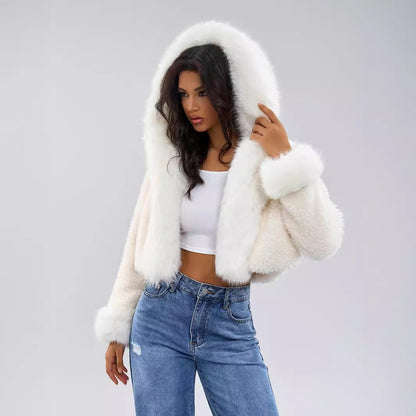 Sexy Slim-fit Soft Comfortable Eco-friendly Thickened Short Jacket