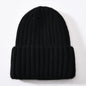 Winter Silk Satin-lined Knit Hat Unisex Thickened Version