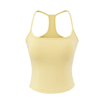 Women's Summer Casual Sports Vest Women's Beauty Back Sling