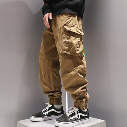 Foot Binding Zipper Design, Niche Casual Pants