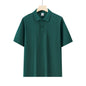 Honeycomb Mesh Beaded Cotton Casual Short Sleeve
