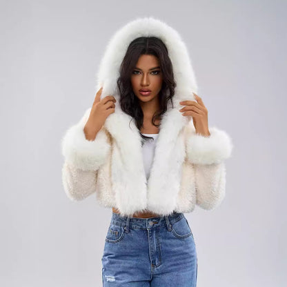 Sexy Slim-fit Soft Comfortable Eco-friendly Thickened Short Jacket