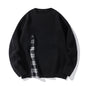 American Versatile And Simple Knitted Sweater With Long Sleeves