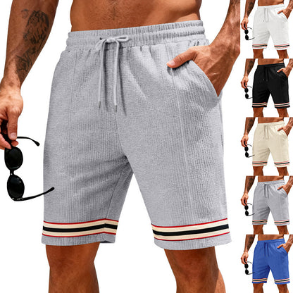 Mens Breathable Loose-fitting Athletic Shorts