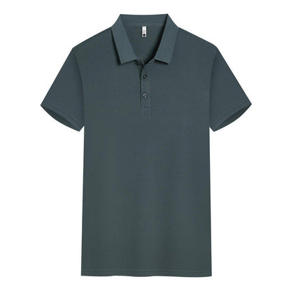 Work Clothes Lapel Short Sleeve