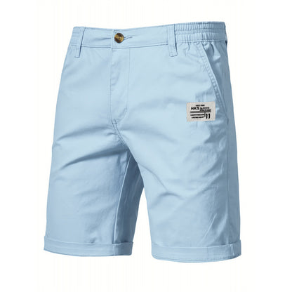 Solid-color Cargo Pants In A Work-style Desig