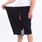 Plus-size Loose-fitting Shorts Sweatpants Extra-large Five-point Pants