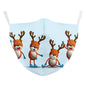 Christmas Single Corner Print Double Layer Dust Mask
