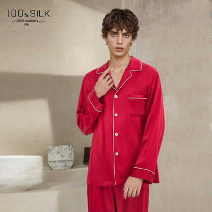 Mumi Heavyweight Silk Pajamas For Men