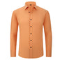 Full Elastic Force Shirt Men's Non-ironing Anti-wrinkle Solid Color
