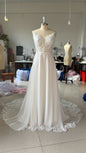 Strap Fishtail Wedding Dress Bridal Slim Satin Lace Dress
