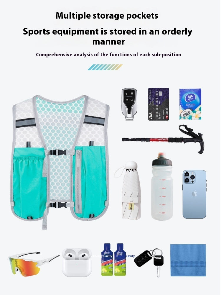 Running Mobile Phone Outdoor Mountaineering Biking Walking Vest Bag