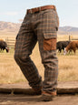 Punk Men's Vintage Work Pants