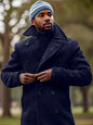 Men's Mid-length Long Sleeve Woolen Coat