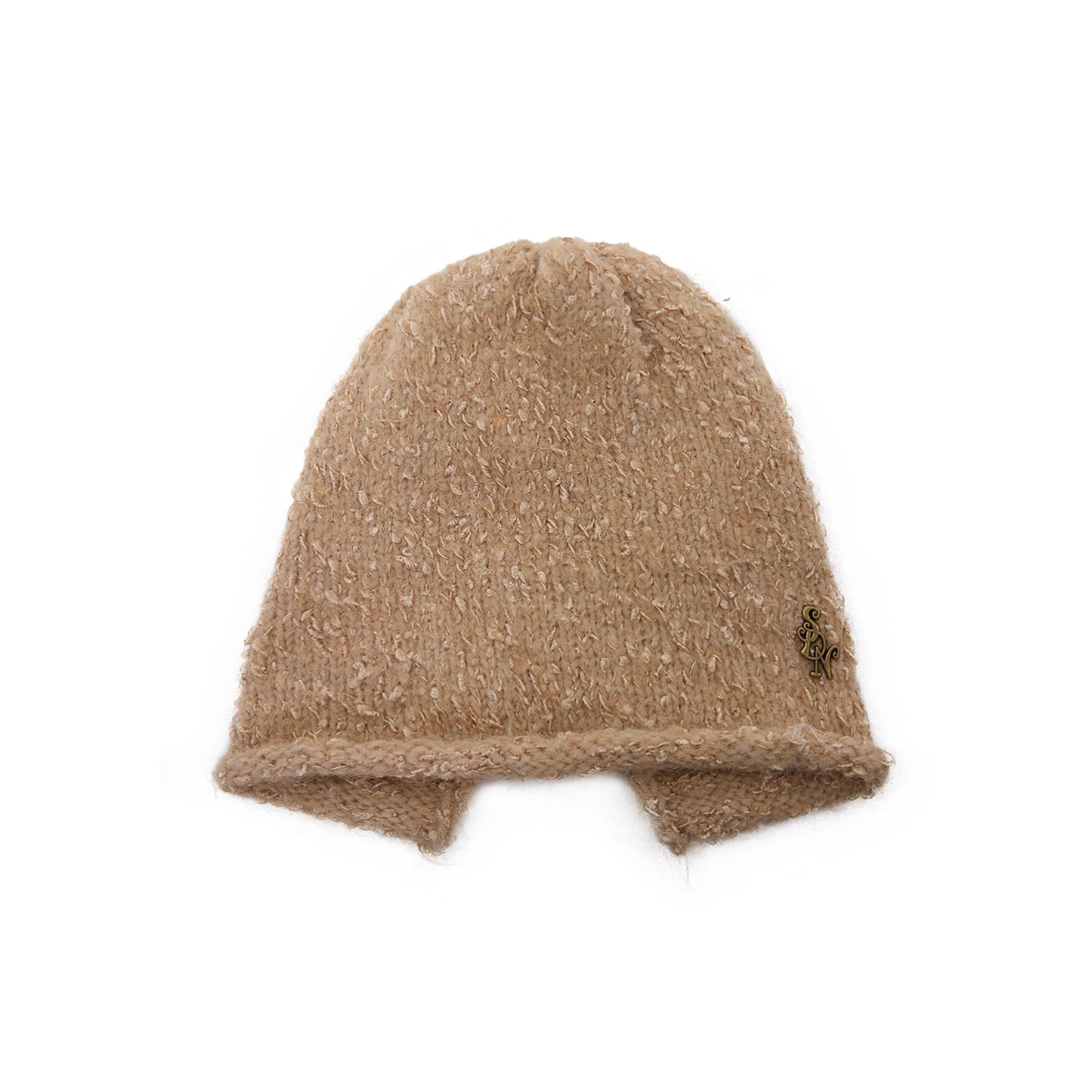 Letter Wool Yarn Warm Ear Protection Knitted Hat