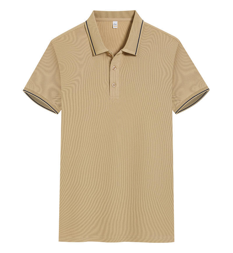 Polo Shirt Short Sleeve Lapel Printing Overalls