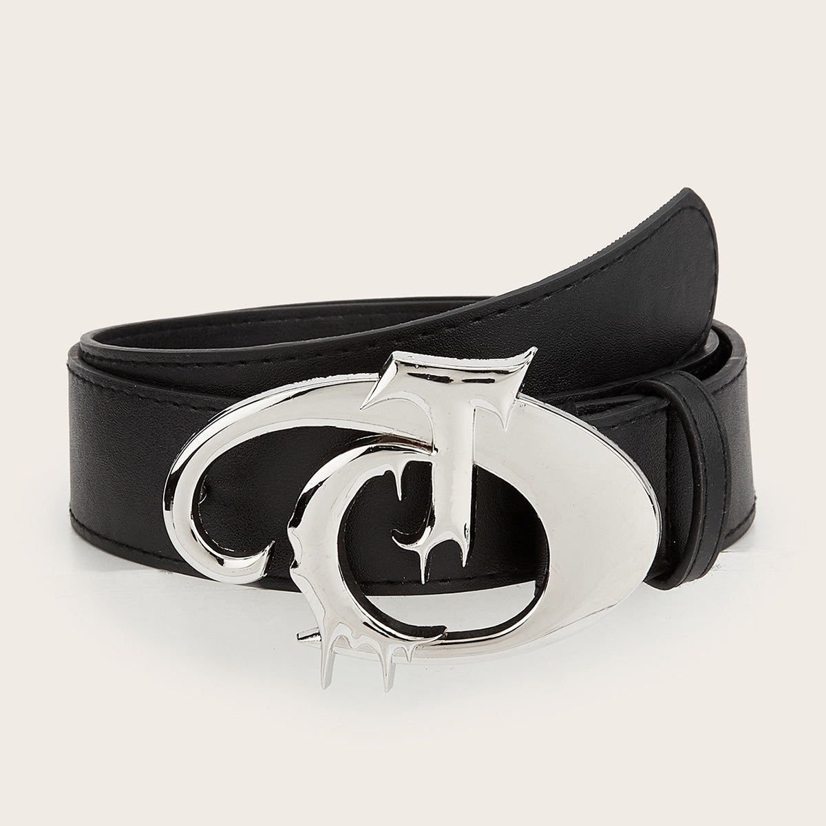 Jeans Belt Decoration New Versatile Casual Belt Smooth Buckle