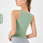 Double-layer Round Neck Sleeveless Cloud Soft Vest