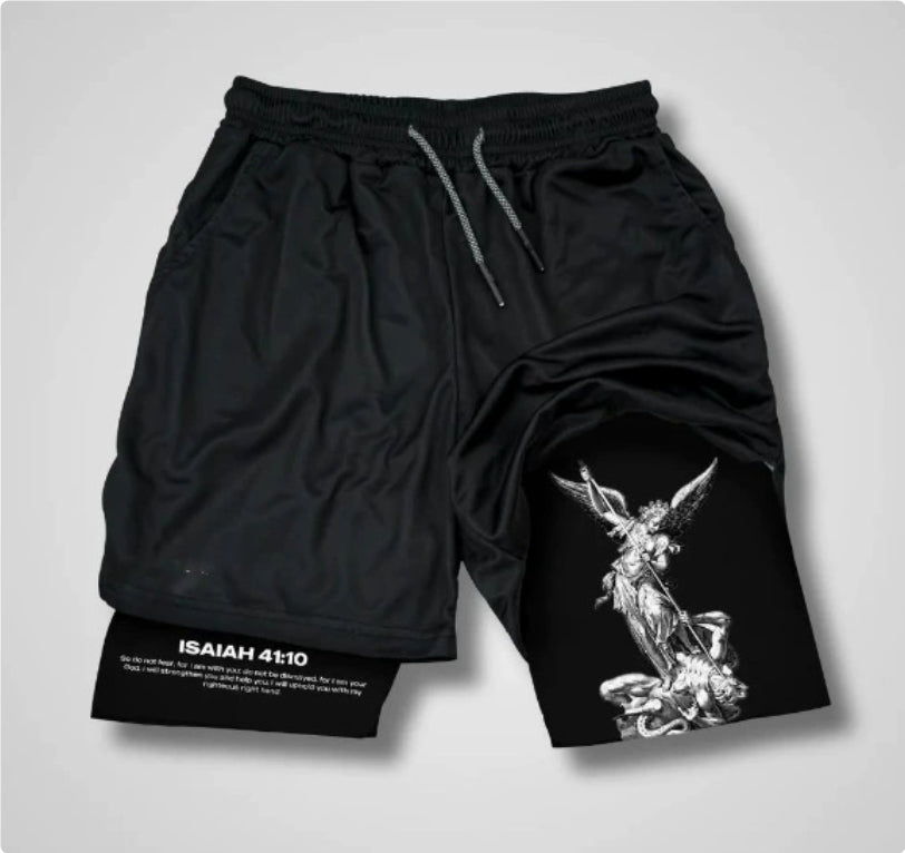 3D Digital-printed Shorts With A Double-layer Design For The Beach