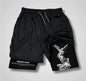 3D Digital-printed Shorts With A Double-layer Design For The Beach