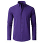 Solid Color Simple Business Thin Lining Shirt
