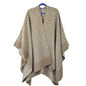 European And American Fashion Geometry Pattern Shawl Blanket Dual-use